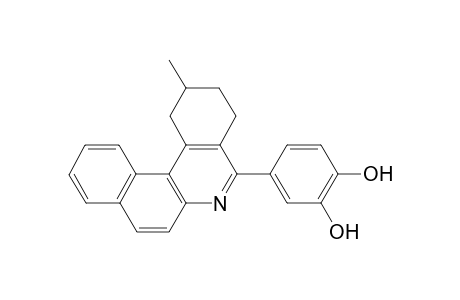 4-(2-Methyl-1,2,3,4-tetrahydro-benzo[a]phenanthridin-5-yl)-benzene-1,2-diol