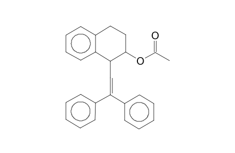 Acetic acid, 1-(2,2-diphenylvinyl)-1,2,3,4-tetrahydronaphthalen-2-yl ester