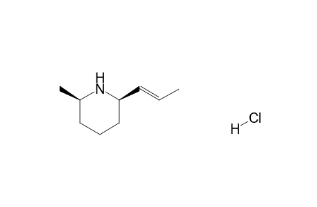 (2R,6R)-2-Methyl-6-(E)-prop-1'-enyl]piperidine hydrochloride