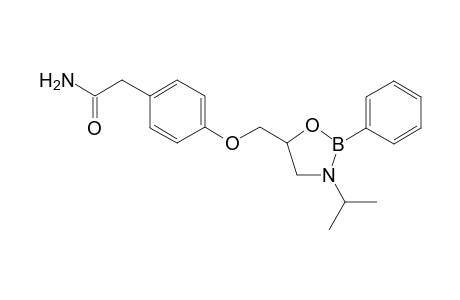 2-(4-((3-isopropyl-2-phenyl-1,3,2-oxazaborolidin-5-yl)methoxy)phenyl)acetamide