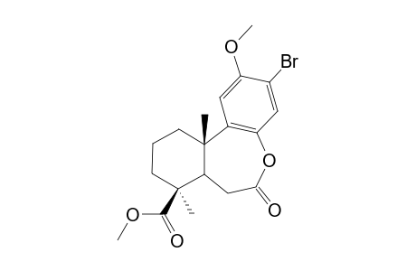 Methyl 13-bromo-12-methoxy-7-oxo-7a-oxa-7-homopodocarpa-8,11,13-trien-19-oate