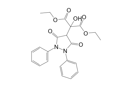 3,5-dioxo-1,2-diphenyl-4-pyrazolidinetartronic acid, diethyl ester