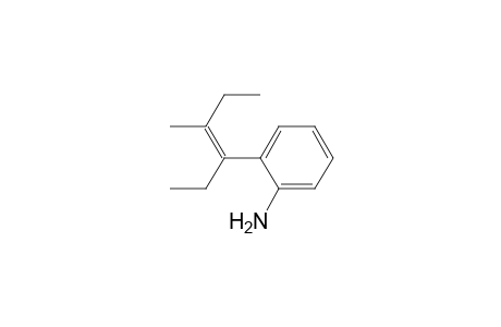 2-(1-Ethyl-2-methylbut-1-enyl)aniline