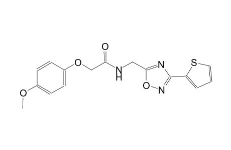 acetamide, 2-(4-methoxyphenoxy)-N-[[3-(2-thienyl)-1,2,4-oxadiazol-5-yl]methyl]-