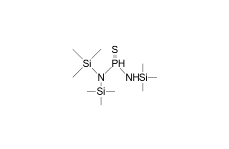 (Trimethylsilylamino)-(bis<trimethylsilyl>amino)-thioxophosphane
