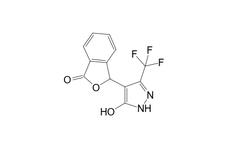 1(3H)-Isobenzofuranone, 3-[5-hydroxy-3-(trifluoromethyl)-1H-pyrazol-4-yl]-