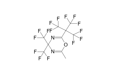 2-METHYL-4,4-BIS(TRIFLUOROMETHYL)-6-PERFLUORO-TERT-BUTYL-4H-1,3,5-OXADIAZINE