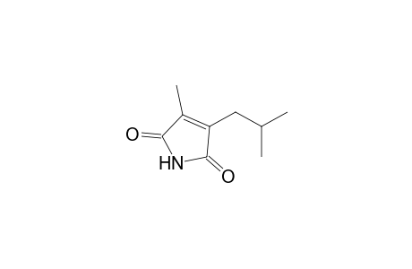 1H-Pyrrole-2,5-dione, 3-methyl-4-(2-methylpropyl)-