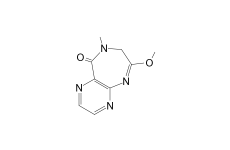 3,4-Dihydro-2-methoxy-4-methylpyrazino[2,3-e][1,4]diazepin-5-one