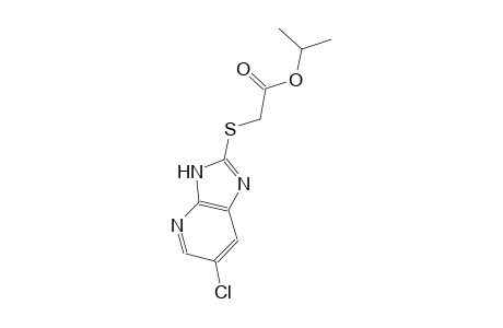 isopropyl [(6-chloro-3H-imidazo[4,5-b]pyridin-2-yl)sulfanyl]acetate