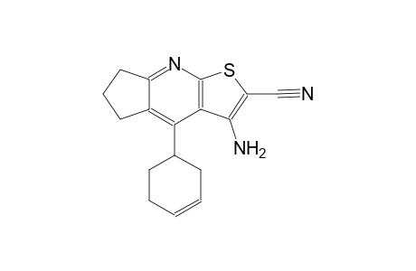 5H-cyclopenta[b]thieno[3,2-e]pyridine-2-carbonitrile, 3-amino-4-(3-cyclohexen-1-yl)-6,7-dihydro-