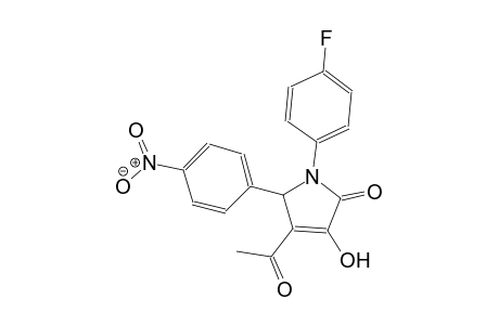 2H-pyrrol-2-one, 4-acetyl-1-(4-fluorophenyl)-1,5-dihydro-3-hydroxy-5-(4-nitrophenyl)-