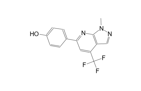 phenol, 4-[1-methyl-4-(trifluoromethyl)-1H-pyrazolo[3,4-b]pyridin-6-yl]-