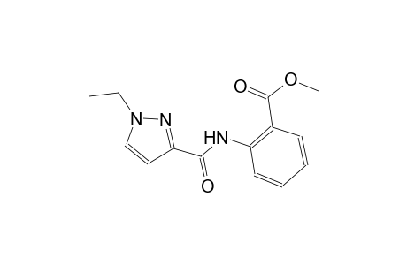 methyl 2-{[(1-ethyl-1H-pyrazol-3-yl)carbonyl]amino}benzoate