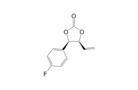 4,5-cis-4-(4-Fluorophenyl)-5-ethenyl-1,3-dioxolan-2-one
