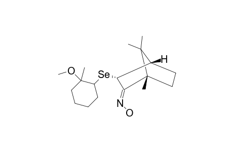 [(1R)-2-OXIMO-ENDO-3-BORNYL]-(2-METHOXY-2-METHYL-1-CYCLOHEXYL)-SELENIDE