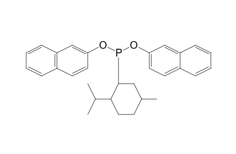 Phosphine, (-)-menthyl-bis(2-naphthoxy)-