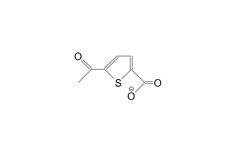 5-Acetyl-thiophene-2-carboxylic acid, anion