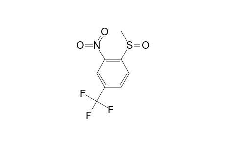 1-(methylsulfinyl)-2-nitro-4-(trifluoromethyl)benzene