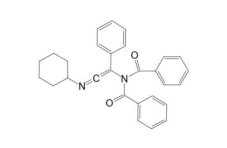 N-cyclohexyl-2-(dibenzoylamino)-2-phenylethenimine