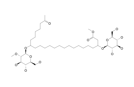 3-(BETA-D-GLUCOPYRANOSYLOXY)-17-(2-O-METHYL-BETA-D-GLUCOPYRANOSYLOXY)-23-OXO-TETRACOSANOATE