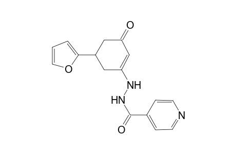 Isonicotinic acid N'-(5-furan-2-yl-3-oxo-cyclohex-1-enyl)-hydrazide