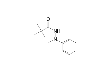 Propanoic acid, 2,2-dimethyl-, 2-methyl-2-phenylhydrazide