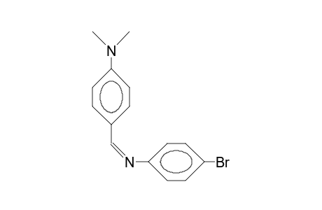 N-(4-Dimethylamino-benzylidene)-4-bromo-aniline