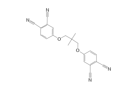1,3-BIS-(3',4'-DICYANOPHENOXY)-2,2-DIMETHYLPROPANE