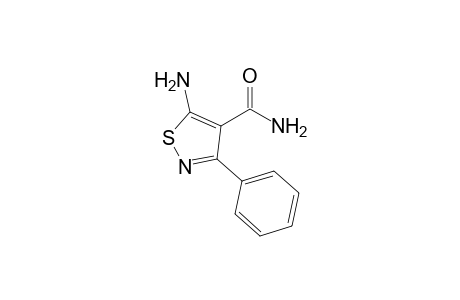 5-Amino-3-phenylisothiazole-4-carboxamide