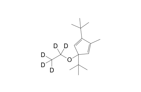 2,5-Di-tert-butyl-3-methyl-5-(perdeuterioethoxy)cyclopenta-1,3-diene
