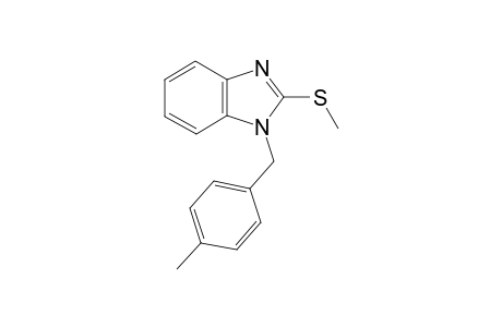 1H-1,3-Benzimidazole, 1-[(4-methylphenyl)methyl]-2-(methylthio)-