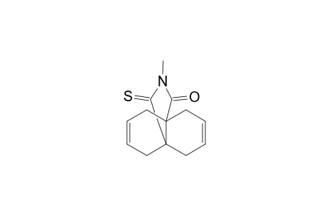 9,10-[N-Methyl-1'-thioxo-2'-aza-3'-oxacyclopenta-4',5'-diyl]-1,4,5,8-tetrahydronaphthalene
