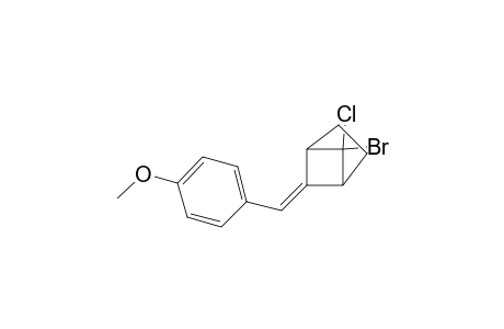 exo-5-Bromo-5-chloro-6-[(4-methoxyphenyl)methylene]bicyclo[2.1.1]hexane