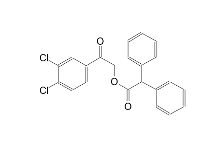 2-(3,4-dichlorophenyl)-2-oxoethyl diphenylacetate