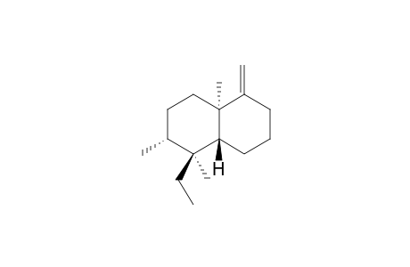 (3R,4S,4aR,8aR)-4-ethyl-3,4,8a-trimethyl-8-methylidene-2,3,4a,5,6,7-hexahydro-1H-naphthalene