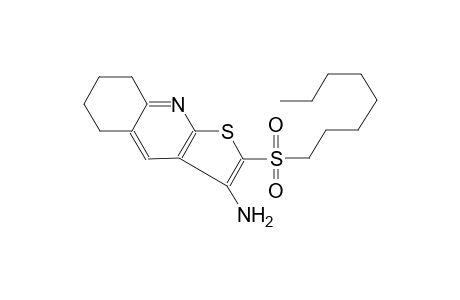 Thieno[2,3-b]quinolin-3-amine, 5,6,7,8-tetrahydro-2-octylsulfonyl-