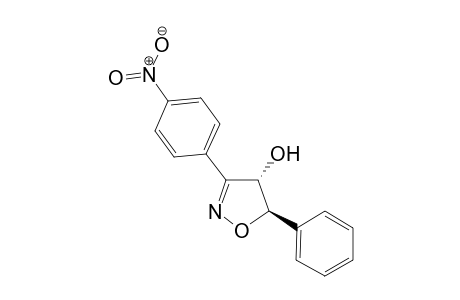 (trans)-3-(4-nitrophenyl)-5-phenyl-4,5-dihydroisoxazol-4-ol
