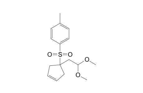 4-(2,2-Dimethoxyethyl)-4-tosylcyclopentene
