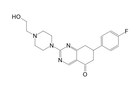7-(4-fluorophenyl)-2-[4-(2-hydroxyethyl)-1-piperazinyl]-7,8-dihydro-5(6H)-quinazolinone