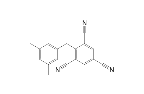 3',5'-Dimethylbenzyl-2,4,6-tricyanobenzene