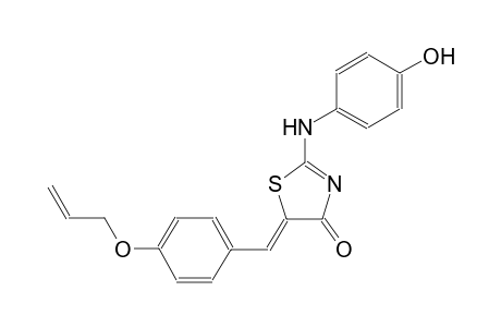 (5Z)-5-[4-(allyloxy)benzylidene]-2-(4-hydroxyanilino)-1,3-thiazol-4(5H)-one