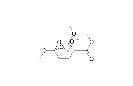 2,7-Dioxabicyclo[3.2.1]oct-3-ene-4-carboxylic acid, 1,3,6-trimethoxy-6-methyl-, methyl ester