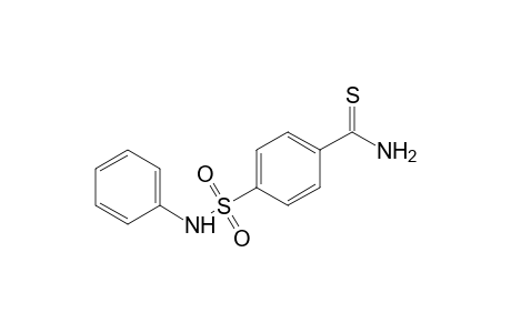 p-(phenylsulfamoyl)thiobenzamide