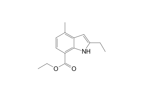 Ethyl 2-ethyl-4-methyl-1H-indole-7-carboxylate