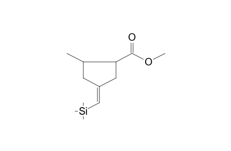 Methyl (4E)-2-methyl-4-[(trimethylsilyl)methylene]cyclopentanecarboxylate
