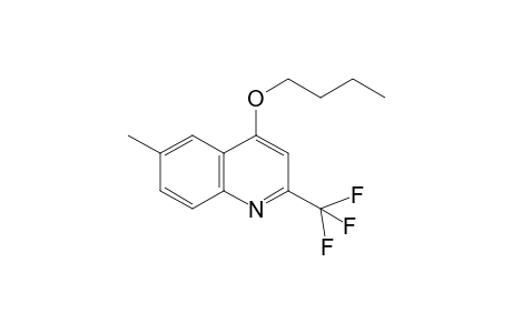 Quinoline, 4-butoxy-2-trifluoromethyl-6-methyl-