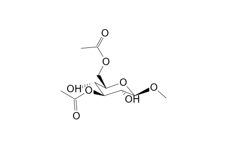 Methyl-3,6-di-O-acetyl-b-d-glucopyranoside