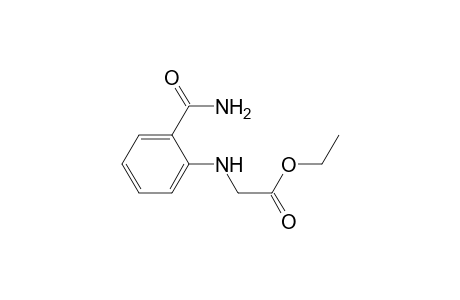 2-(2-carbamoylanilino)acetic acid ethyl ester