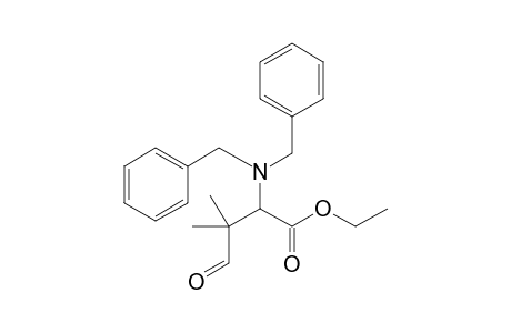 Ethyl 2-(N,N-dibenzylamino)-3,3-dimethyl-4-oxobutyrate